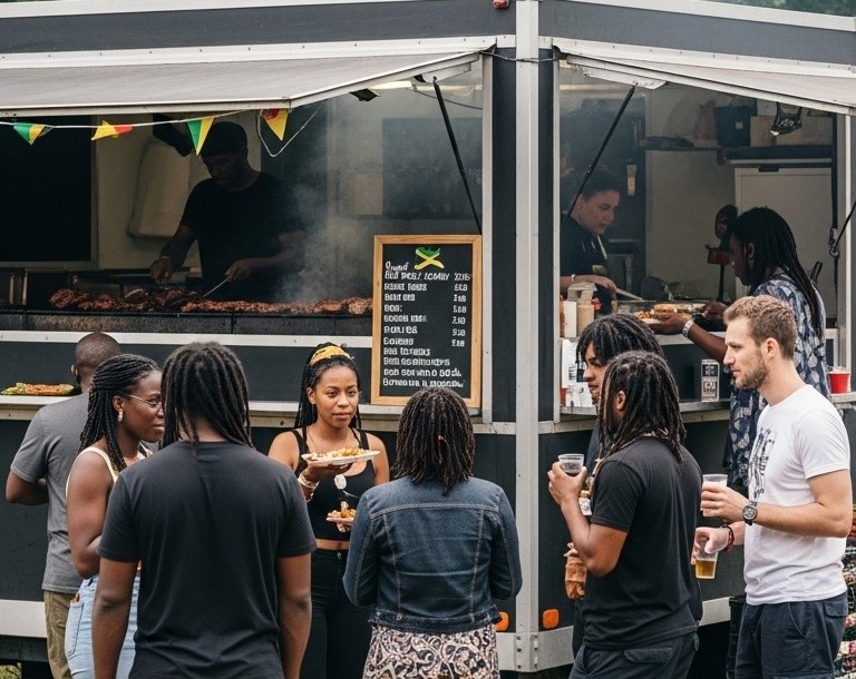 One sound unification food stall